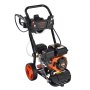 VEVOR benzine hogedrukreiniger 3950PSI 10L/min 2.6GPM met 5 sproeiersset voor auto's
