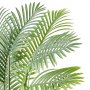 VEVOR 2x Areca Catechu Kunstmatige 800x800x1219mm Kunstplant PE Kunstplanten Plastic Planten in Pot Betelnoot Palm Geurloos Waterdicht Ideaal voor Slaapkamer Studeer Woonkamer