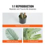 VEVOR Kunstmatige Goudfruitpalm 1030x1030x1981mm Kunstplant PE Kunstplanten Plastic Planten in Pot Geurloos Waterdicht Ideaal voor het decoreren van Slaapkamer Studeer Woonkamer