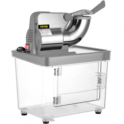 VEVOR Commerciële Sneeuwkegelmachine Ijsscheerapparaat 180 kg/uur Sneeuwkegelmaker 300W Ijsbreker