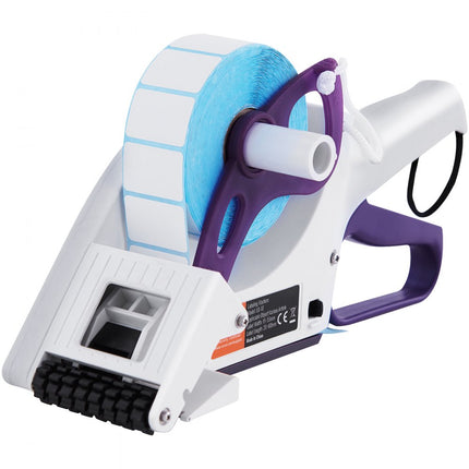 VEVOR prijsetiketteermachine handleiding 280x80x115mm etiketpistool etiketbreedtes van 15-55 mm, etiketlengtes van 20-60 mm prijskaartjes etiketten etiketteermachine etiketteerpistool