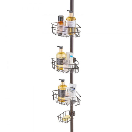 VEVOR hoekplank doucheplank doucheplank 991-3175mm hoogtrekstang brons