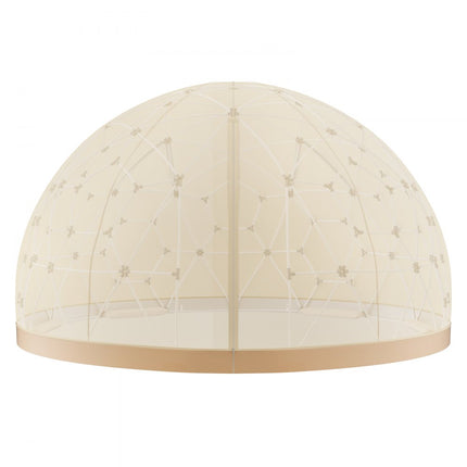 VEVOR Tuinkoepel Bubble Tent Iglo Camping PVC Koepeltent Dubbellaags 2,9 m