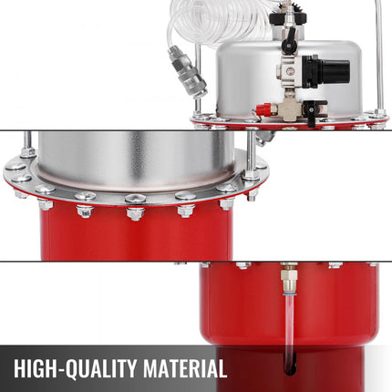 VEVOR 5L Pneumatische Luchtdruk Remontluchtingsset Draagbare Vloeistofextractie Mechanica