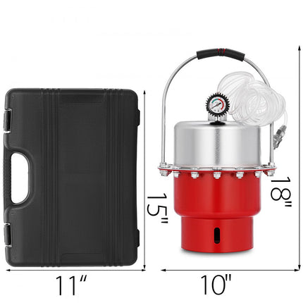 VEVOR 5L Pneumatische Luchtdruk Remontluchtingsset Draagbare Vloeistofextractie Mechanica