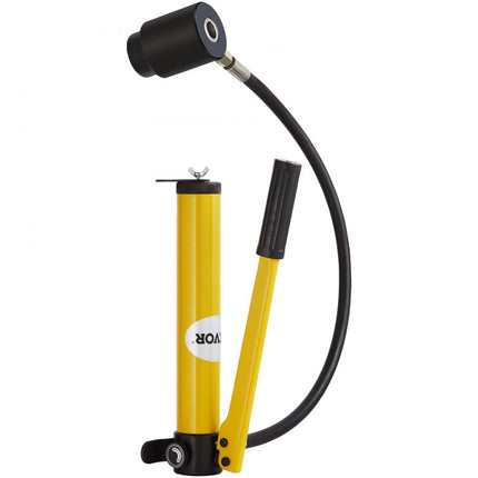 VEVOR 15t hydraulische perforator cilinder hydraulische pompset 10 stempels 1/2-2