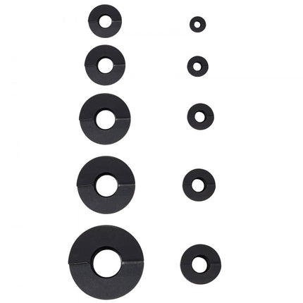 VEVOR 15t hydraulische perforator cilinder hydraulische pompset 10 stempels 1/2-2