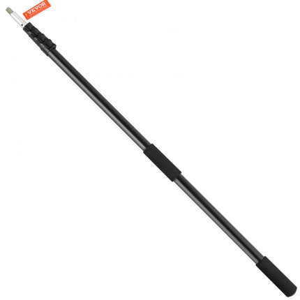 VEVOR telescopische snoeizaag 5-20ft uitschuifbare snoeischaar, scherp stalen mes voor het snoeien van hoge takken, met lichtgewicht aluminium handgreep en een chenilleborstel, handmatige snoeischaar