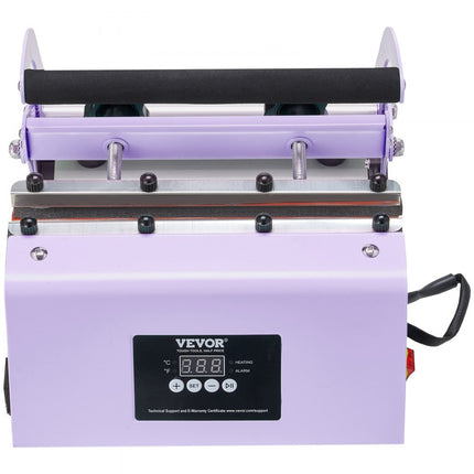 VEVOR hittepers mok hittepers 887ml sublimatie mok paars DIY