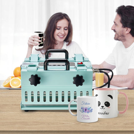 VEVOR Tumbler Heat Press 2 Station 11-30oz mokpers Sublimatiepers