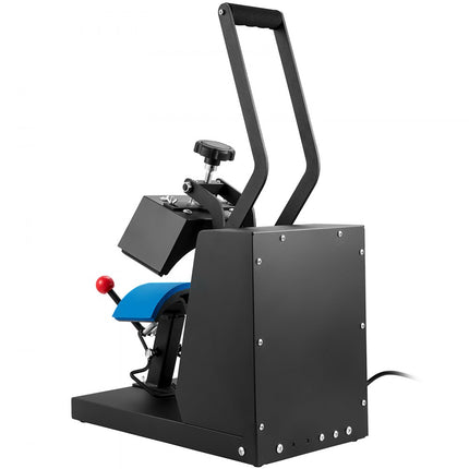 VEVOR Warmte Persmachine Transferpers Cap hittepers hittepers 21.5x10cm 4 verwarmingskussens sublimatie transfer