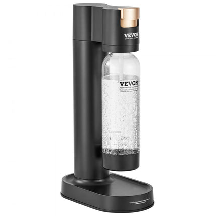 VEVOR bruiswatermaker, frisdrankautomaat, bruiswaterstartset met BPA-vrije 1 liter PET-fles, compatibel met inschroefbare CO2-flessen van 60 liter (NIET inbegrepen)