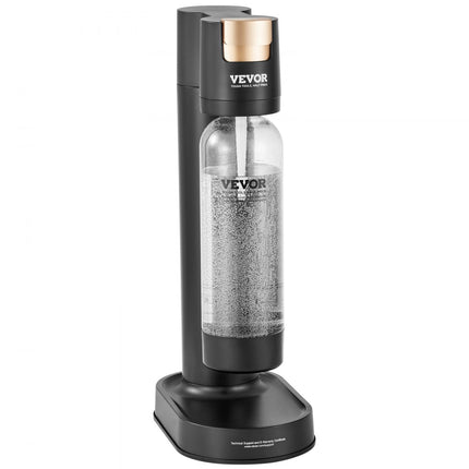 VEVOR bruiswatermaker, frisdrankautomaat, bruiswaterstartset met BPA-vrije 1 liter PET-fles, compatibel met inschroefbare CO2-flessen van 60 liter (NIET inbegrepen)