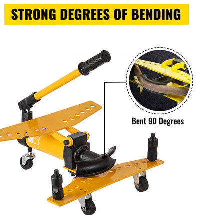 VEVOR Handmatige hydraulische pijpbuiger Scheepsbouwmachine-industrie.Hoge kwaliteit