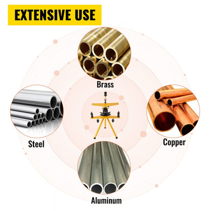 VEVOR Handmatige hydraulische pijpbuiger Scheepsbouwmachine-industrie.Hoge kwaliteit