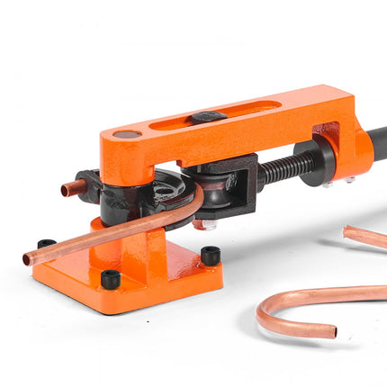 VEVOR buisbuiger Ø10-25mm (7 matrices) manuele buisbuiger 0-180° hand buisbuiger 50-113mm buigradius buisbuiger koper, aluminium, RVS buizen met een wanddikte van 0 tot 2mm