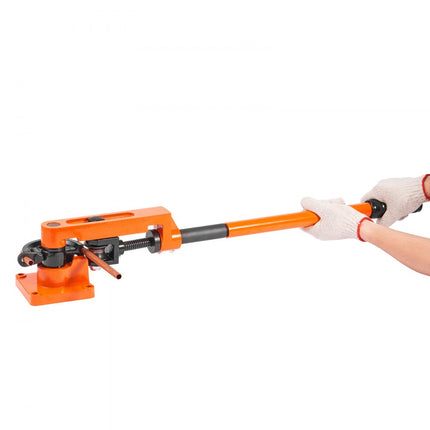 VEVOR buisbuiger Ø10-25mm (7 matrices) manuele buisbuiger 0-180° hand buisbuiger 50-113mm buigradius buisbuiger koper, aluminium, RVS buizen met een wanddikte van 0 tot 2mm