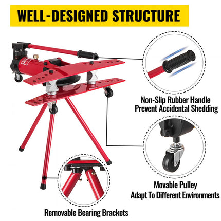 16 ton pijp buigende machine tot 2 inch pijp buigende pijp buigende machine