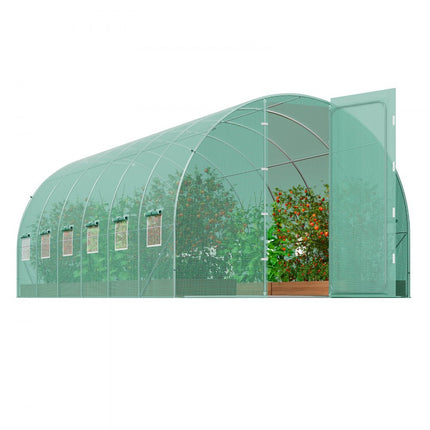VEVOR kas tunnelkas koudframe tomatenhuis 590x295x225cm groen