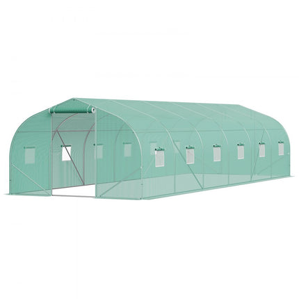 VEVOR kas tunnelkas koudframe tomatenhuis 900x300x200cm groen