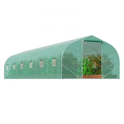 VEVOR kas tunnelkas koudframe tomatenhuis 900x300x200cm groen