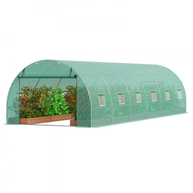 VEVOR kas tunnelkas koudframe plantbed tomatenhuis 890x295x198cm