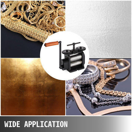 Combinatiewalserij 130 mm gereedschap voor het maken van sieraden Brede rollen Handleiding