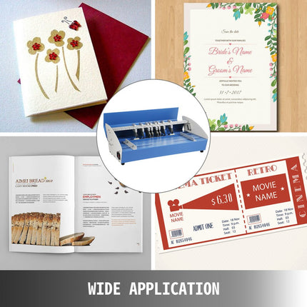 Rimpelmachine Elektrische rilmachine 520 mm Rilmachine kantoorbenodigdheden