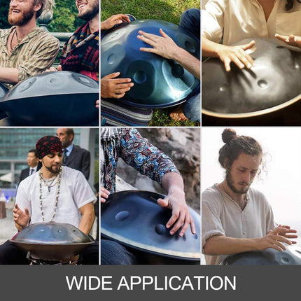 Vevor Staal Tongtrommel Stalen Tong Trommel Handpan Trommel Handtrommel 56 Cm