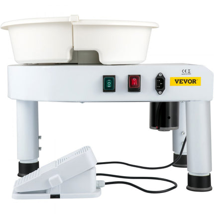 VEVOR Pottenbakkersschijf Aardewerk Wiel Keramische Machine Elektrisch Keramisch Wiel 35 Cm 450 W