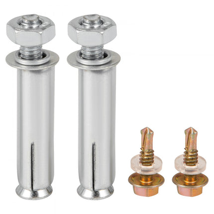 VEVOR Wandmontage Hoekbeugel 8 x 9 x 2,5 inch, Zware Bevestigingsbeugel staal, Tuin Drijvende Planken Zwart 2 ST, Plankdrager Mat Zwart, Zwaar Uitgevoerde Plankbeugels Laadvermogen 204 kg 450 lbs