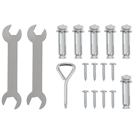 VEVOR Zware Bevestigingsbeugel Wandmontage Hoekbeugel 22 x 24 x 1,8” Plankdrager