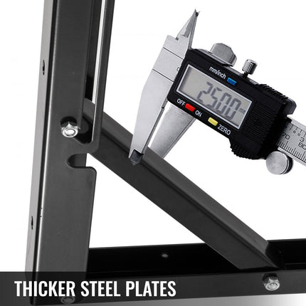 VEVOR Zware Bevestigingsbeugel Wandmontage Hoekbeugel 22 x 24 x 1,8” Plankdrager