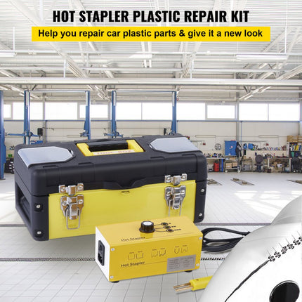 VEVOR Hot Staple Kit Plastic Repair Thermo Hand Tool Handy Generation Populair