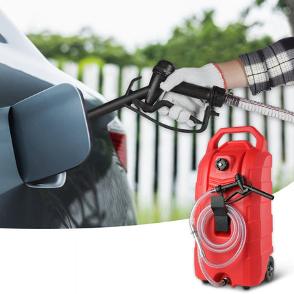 VEVOR brandstofwagen 60L jerrycan benzine jerrycan PE 460x341,5x930mm gas brandstoftank container 7,8L/min Max debiet vervanging jerrycan benzinetank Geschikt voor diesel smeerolie benzine