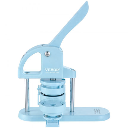 VEVOR Buttonmaker Button Maker Machine, 25/32/58mm 3 in 1 Pinmaker, 300 stuks Button Onderdelen, Buttonmaker Machine met Panda Magic Book, Bow Handle Punch Set voor doe-het-zelf cadeaus voor kinderen