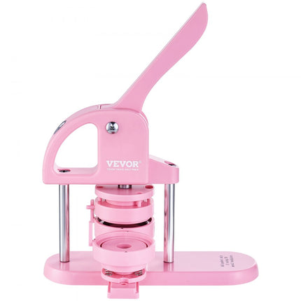 VEVOR Buttonmaker 25/32/58 mm 3-in-1 pinmaker, 300 stuks knoponderdelen, knopenmakermachine met Panda Magic Book, ergonomische ponsset met strikhandvat, voor doe-het-zelfcadeaus voor kinderen