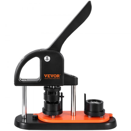 VEVOR knopenmachine knopenmaker machine 25 mm 500 stuks Badgeponspers, knoppers, DIY badgepersmachine knopenbadgemaker voor gepersonaliseerde badges inclusief magisch boek