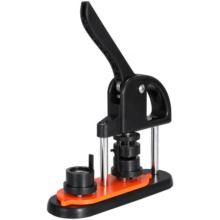VEVOR knopenmachine knopenmaker machine 25 mm 500 stuks Badgeponspers, knoppers, DIY badgepersmachine knopenbadgemaker voor gepersonaliseerde badges inclusief magisch boek