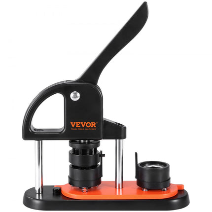 VEVOR knopenmachine knopenmaker machine 32 mm 500 stuks Badgeponsmachine, knopenpers, DIY badgepersmachine knopenbadgemaker voor gepersonaliseerde badges inclusief magisch boek en cirkelsnijder