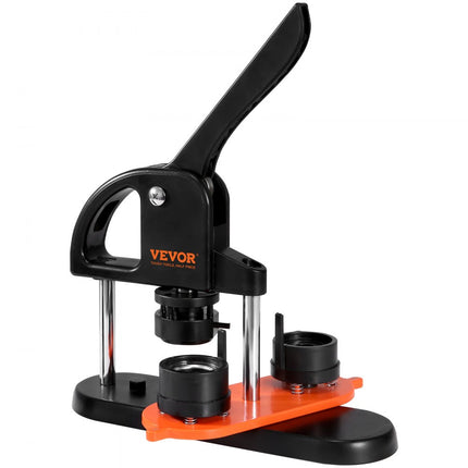 VEVOR knopenmachine knopenmaker machine 32 mm 500 stuks Badgeponsmachine, knopenpers, DIY badgepersmachine knopenbadgemaker voor gepersonaliseerde badges inclusief magisch boek en cirkelsnijder