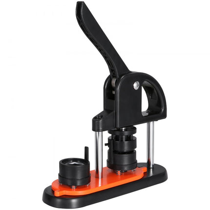 VEVOR knopenmachine knopenmaker machine 32 mm 500 stuks Badgeponsmachine, knopenpers, DIY badgepersmachine knopenbadgemaker voor gepersonaliseerde badges inclusief magisch boek en cirkelsnijder