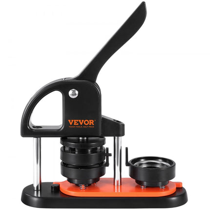 VEVOR knopenmachine knopenmaker machine 58 mm 100 stuks Badgeponsmachine, knopenpers, DIY badgepersmachine knopenbadgemaker voor gepersonaliseerde badges inclusief magisch boek en cirkelsnijder