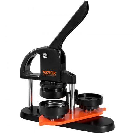 VEVOR knopenmachine knopenmaker machine 58 mm 100 stuks Badgeponsmachine, knopenpers, DIY badgepersmachine knopenbadgemaker voor gepersonaliseerde badges inclusief magisch boek en cirkelsnijder