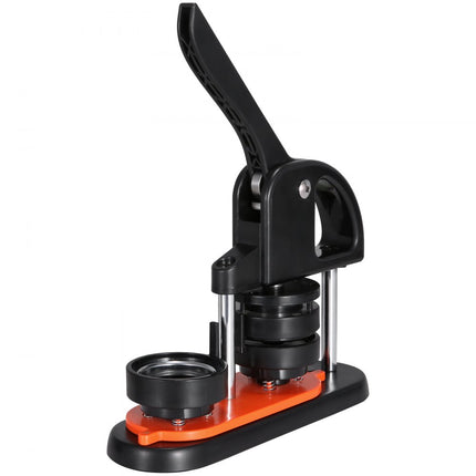 VEVOR knopenmachine knopenmaker machine 58 mm 100 stuks Badgeponsmachine, knopenpers, DIY badgepersmachine knopenbadgemaker voor gepersonaliseerde badges inclusief magisch boek en cirkelsnijder