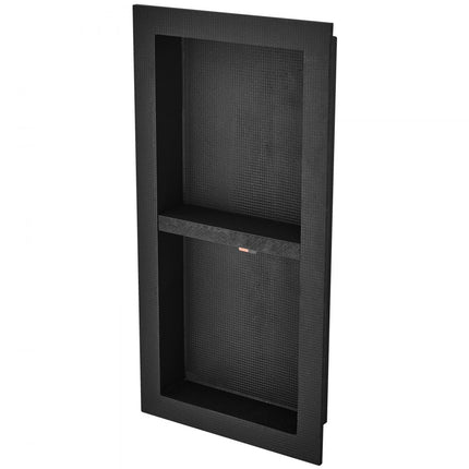 VEVOR wandnis 10x40,64x81,28cm douchenis nis betegelbaar dubbellaags waterdichte nismontage achterwand materiaal (XPS, hout, cement) geschikt voor badkamer, slaapkamer, studeerkamer