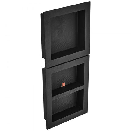 VEVOR wandnis 10x40,64x101,6cm douchenis nis betegelbaar drielaags waterdichte nismontage achterwandmateriaal (XPS, hout, cement) geschikt voor badkamer, slaapkamer, studeerkamer