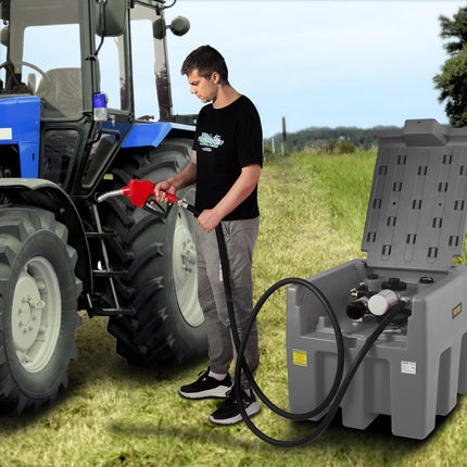 VEVOR Draagbaar Diesel Tank Mobiel Brandstofstation 58 Gallon Mobiel Diesel Brandstofstation