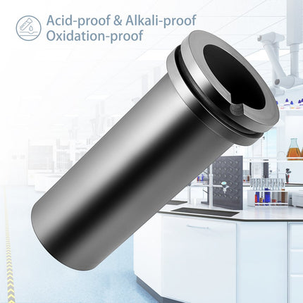 VEVOR Grafietsmeltkroes 3 KG Grafiet Crucible van Dubbele Beker Binnendiameter 50 mm Grafiet Oven Gieten Hoogte 170 mm Grafiet Pot voor Smelten van Edelmetalen Zoals Goud/Zilver/Koper/Ijzer/Aluminium