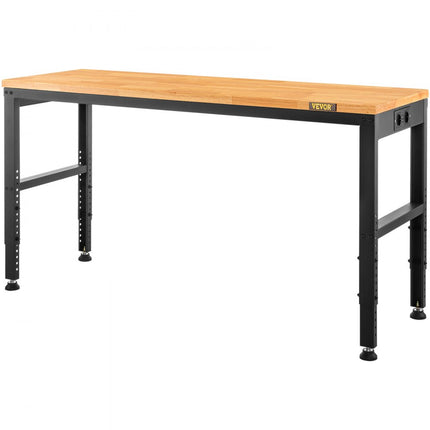 VEVOR in hoogte verstelbare werkbank opspantafel 183x64x97cm werktafel 2000lbs